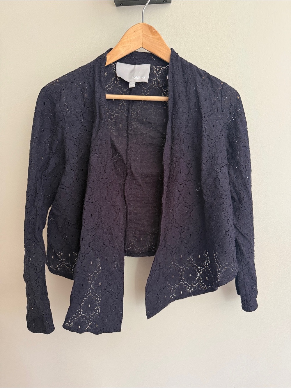 Tabitha Navy Lace Cardigan